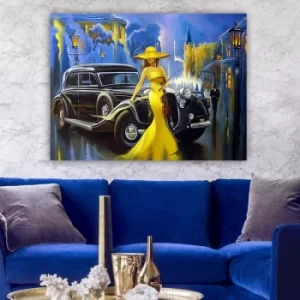 Image of 567843520_70100 Multicolor Decorative Canvas Painting
