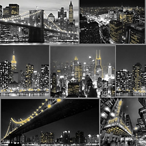 Image of Fresco City At Night Wallpaper