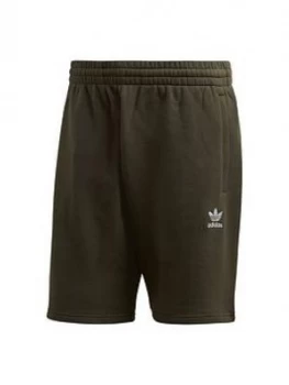 image of adidas Originals Essential Shorts - Khaki, Size XS, Men