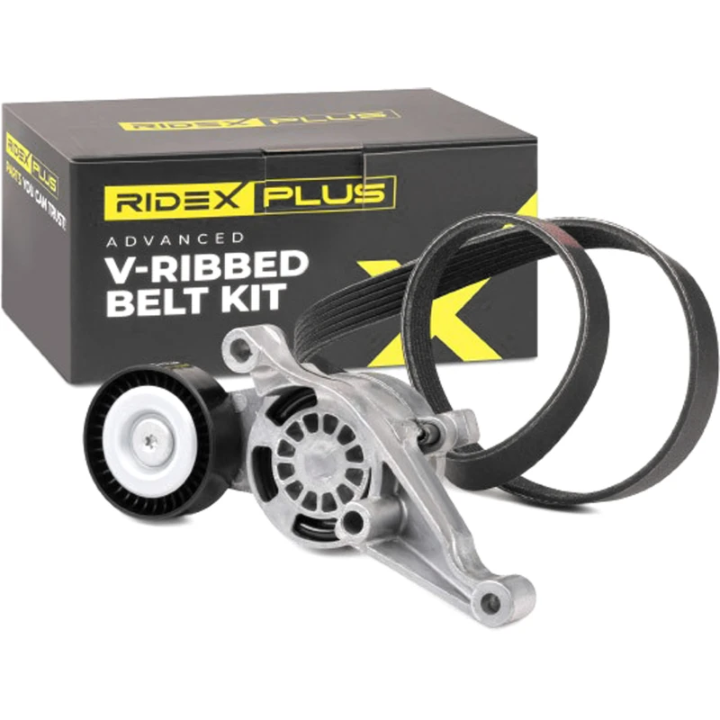Image of RIDEX PLUS 542R0115P V-ribbed belt set V-Ribbed Belt Set (542)
