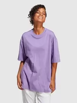 Image of adidas Sportswear Dance Bf Tee, Violet, Size XL, Women