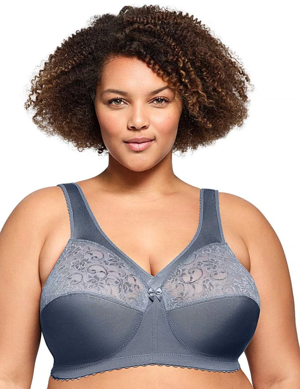 Image of Glamorise Glamorise 1000 Magic Lift Bra Folkstone Grey - Glamorise - Size: 48C Folkstone Grey Female 48C VK93015