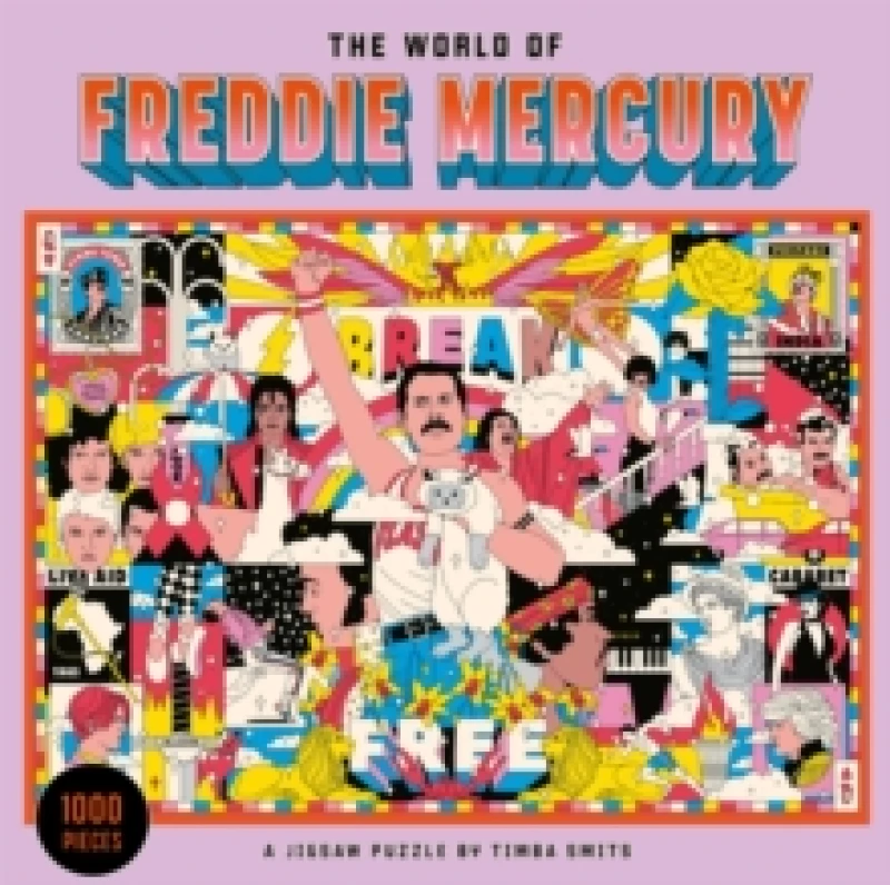 Image of The World of Freddie Mercury : A Jigsaw Puzzle Jigsaw