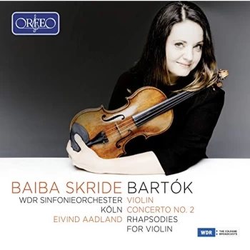 image of Baiba Skride - Bart&oacute;k: Violin Concerto No. 2/Rhapsodies for Violin CD