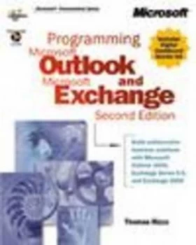 Image of Programming Microsoft Outlook and Microsoft Exchange by Thomas Rizzo Book