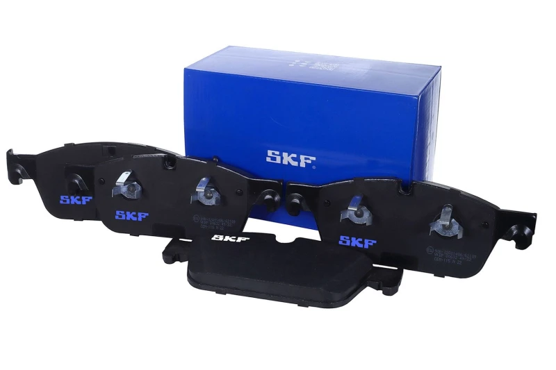 Image of SKF VKBP 80632 Brake pad set not prepared for wear warning indicator Brake Pad Set,disc brake (402)