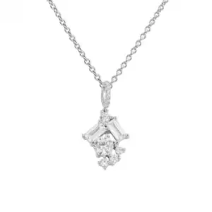 Baguette Scatter Zirconia Pendant P5111