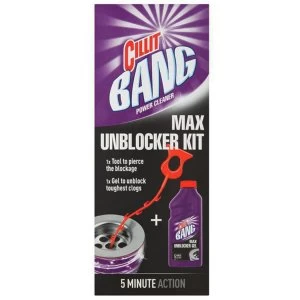 Image of Cillit Bang Max Unblocker Drain Cleaning Kit