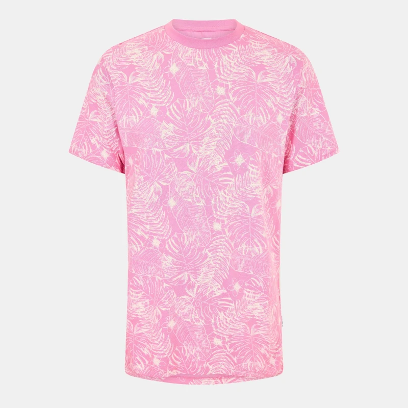 Image of Peter Werth Mens W Madders T-Shirt Pink male Small