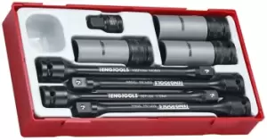 Image of Teng Tools TTTS08 8 Piece Wheel Nut Torque Stick Set