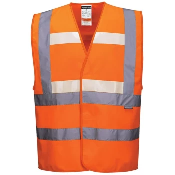 image of Portwest - G470ORRL/XL - sz L - XL Triple Technology Vest - Orange