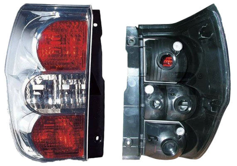 Image of ALKAR 2291228 Rear light without bulb holder, Left, W16W Combination Rearlight (391)