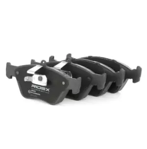 Image of RIDEX Brake pad set OPEL,SAAB,VAUXHALL 402B0239 1605003,1605855,4467049 4467899,4483723,4646899,4648457,90443873,4467049,4646899,4648457,1605855