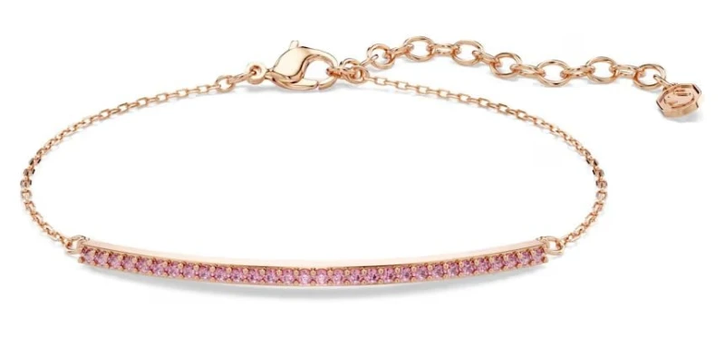 Image of Swarovski 5757999 Only bracelet, Round cut, Pink, 18K rose Jewellery