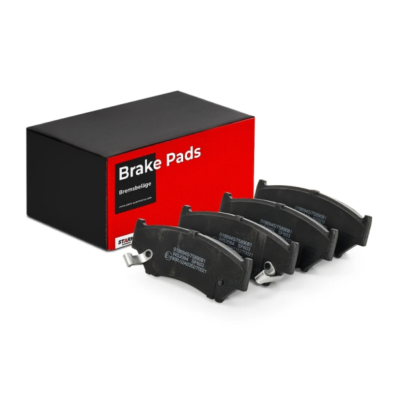 Image of STARK SKBP-0010410 Brake pad set Front Axle, with acoustic wear warning Brake Pad Set,disc brake (402)