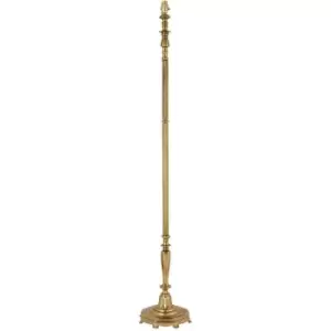 image of Interiors 1900Y76AB - 1 Light Floor Lamp Solid Brass - Base Only, B22