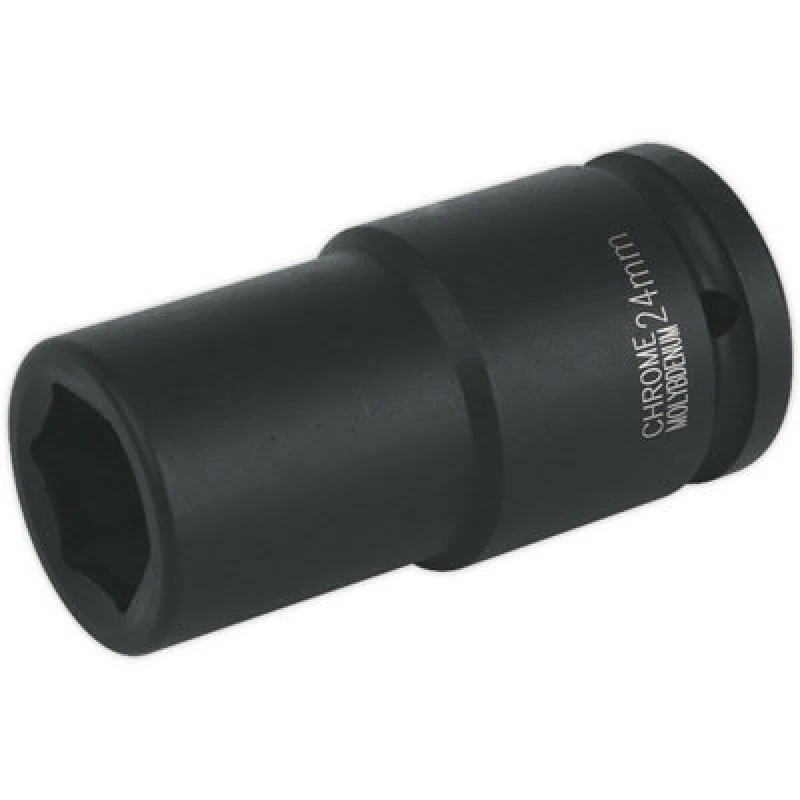 Image of Loops 24mm Forged Deep Impact Socket - 3/4" Sq Drive - Chromoly Wrench Socket Multi