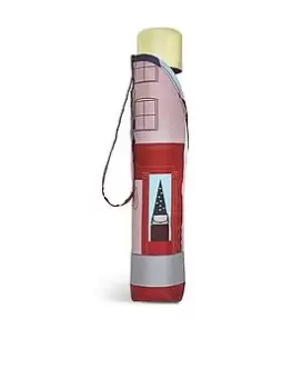 Image of Radley Window Shopping Responsible Handbag Umbrella - Dark Rose