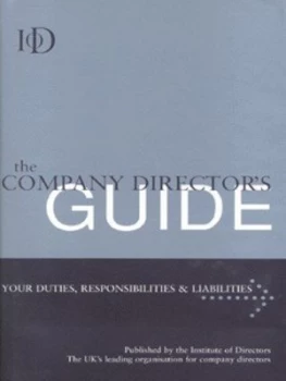 Image of The Company Directors Guide by Institute of Directors Hardback