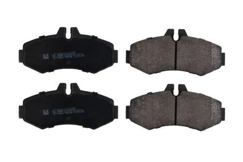 Image of Blue PRINT ADU174238 Brake pad set Front Axle, prepared for wear warning indicator Brake Pad Set,disc brake (402)