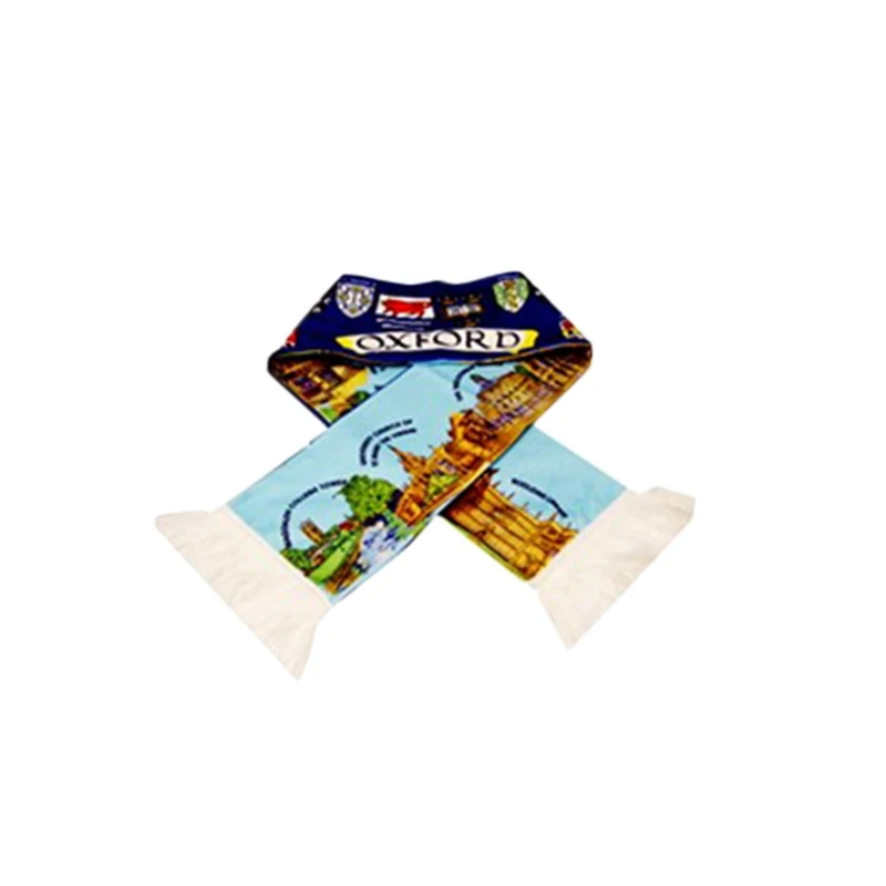 Image of Oxford University Mens Fleece Winter Scarf Multicolor Male One Size
