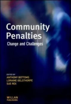 Image of Community Penalties by Anthony Bottoms Paperback