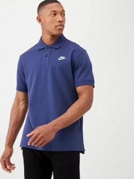 Nike Polo Shirt - Navy/White, Size 2XL, Men