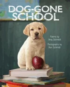 Image of dog gone school