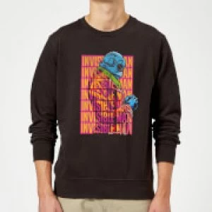 image of Universal Monsters Invisible Man Retro Sweatshirt - Black