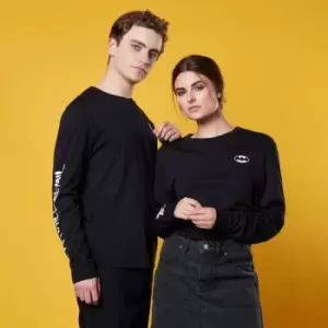 Image of Mean Streets Of Gotham Long Sleeved T-Shirt - Black - L