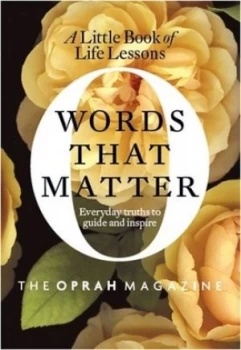 Image of Words That Matter Hardback
