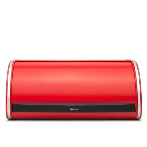 Brabantia Roll Top Bread Bin - Passion Red