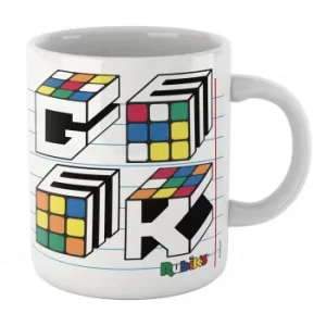 Image of Geek Cube Lined Paper Mug