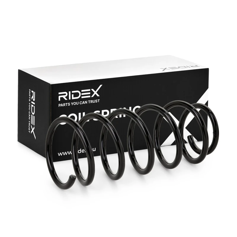 Image of RIDEX 188C0097 Coil spring Front Axle Coil Spring (188)