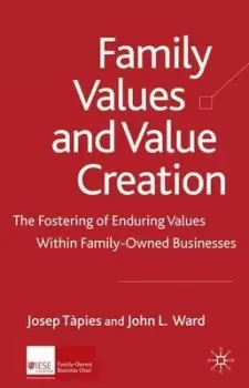 Image of Family values and value creation by Josep Tpies
