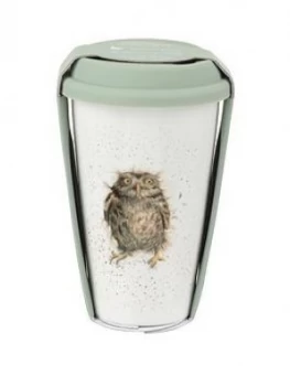 image of Royal Worcester Wrendale Travel Mug Ndash Owl