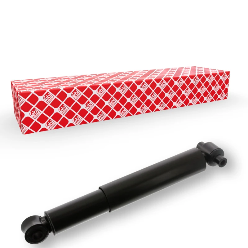 Image of FEBI BILSTEIN 20470 Shock absorber Rear Axle, Oil Pressure, Telescopic Shock Absorber, Bottom eye Shock Absorber (854)