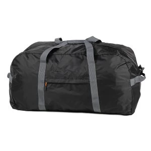 image of Rock Members Medium Ultra Lightweight Foldaway Holdall - Black