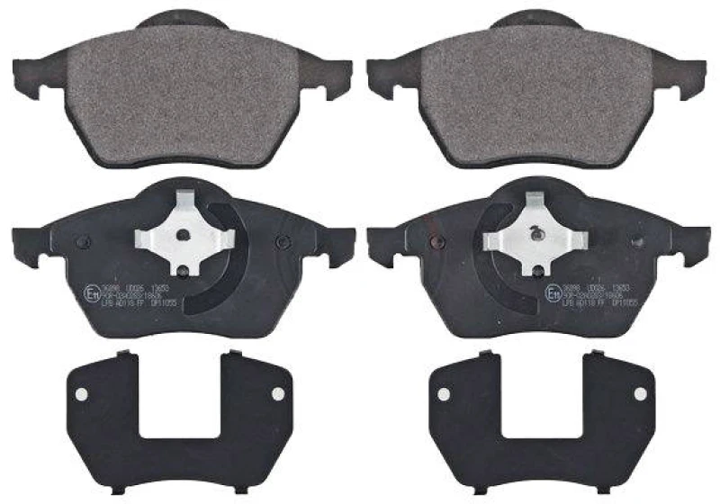 Image of A.B.S. 36898 Brake pad set without integrated wear sensor Brake Pad Set,disc brake (402)