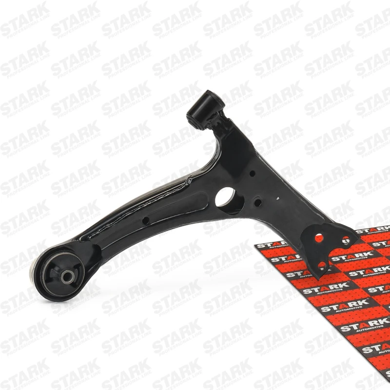 Image of STARK SKCA-0050710 Suspension arm Control Arm, Sheet Steel, Front Axle Left, with rubber mount Sheet Steel Track Control Arm (273)