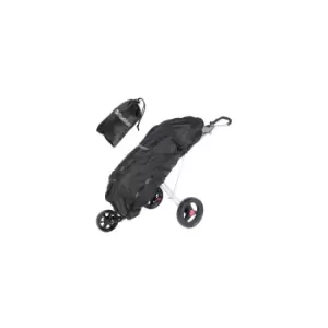 Image of Fast Fold Raincover Black With Black Zippers