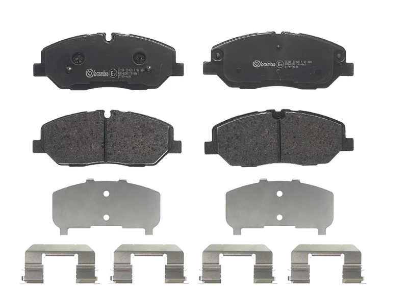 Image of BREMBO Brake pad set BREMBO P 30 084