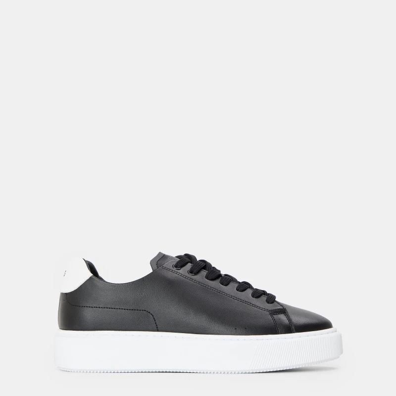 Image of Boss Mens Colyn Derby Low-Top Trainers Black male 11 (45)