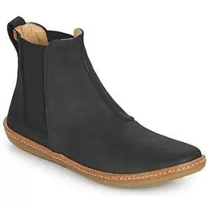 Image of El Naturalista CORAL womens Mid Boots in Black,9