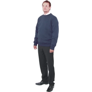 Image of 65/35 Premium Navy Sweatshirt - Medium