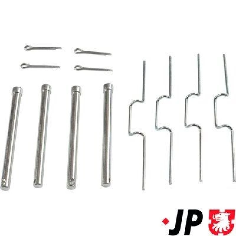 Image of JP GROUP Brake pad fitting kit JP GROUP 3764000710