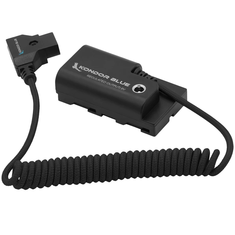Image of Kondor Blue D-Tap to Sony L-Series NPF Dummy Battery Cable