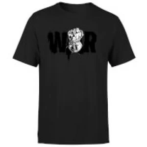 Image of Marvel Avengers Infinity War War Fist T-Shirt - Black