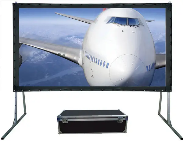 Image of Sapphire 165" SFFS365FR-WSF-FABRIC Rapidfold Front Projection Projector Screen