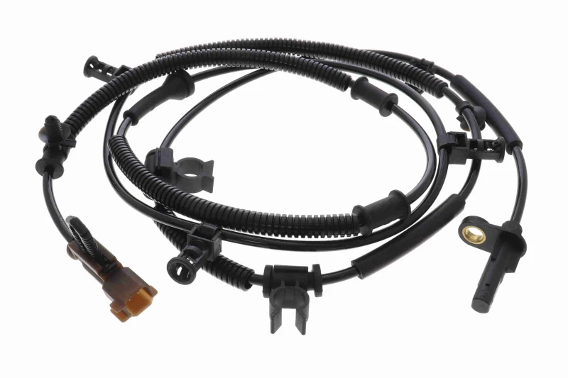 Image of VEMO V25-72-0227 ABS Sensor Original VEMO Quality Rear Axle, with cable Sensor,wheel speed (412)